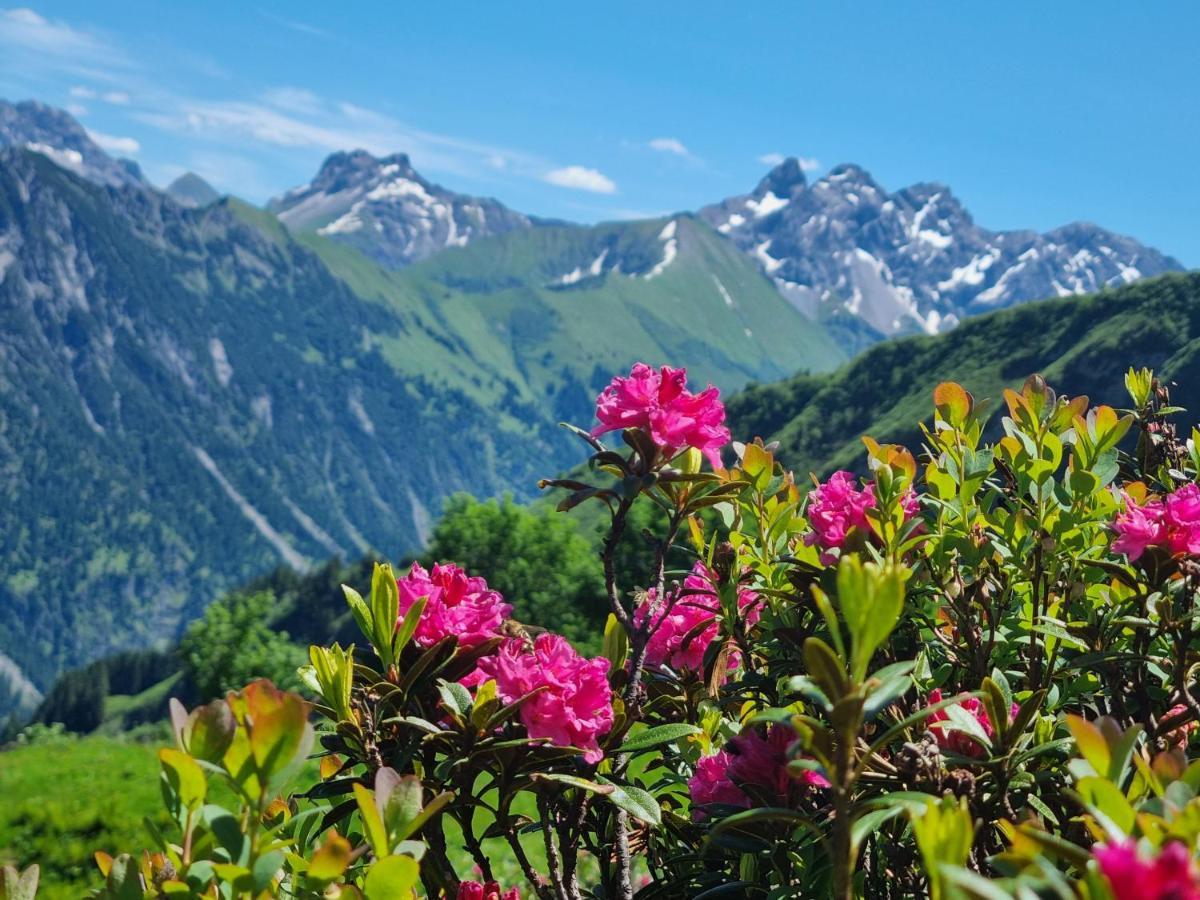 Gaestehaus Alpina Riezlern Bagian luar foto