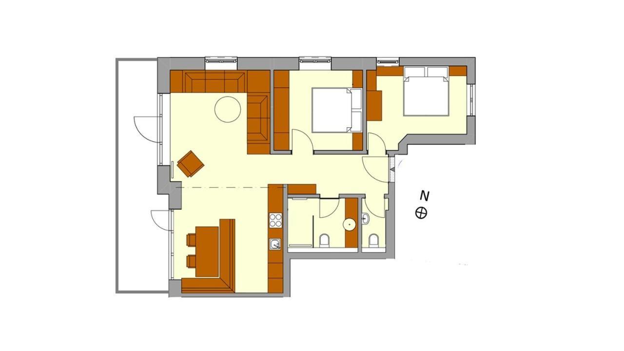 Gaestehaus Alpina Riezlern Bagian luar foto